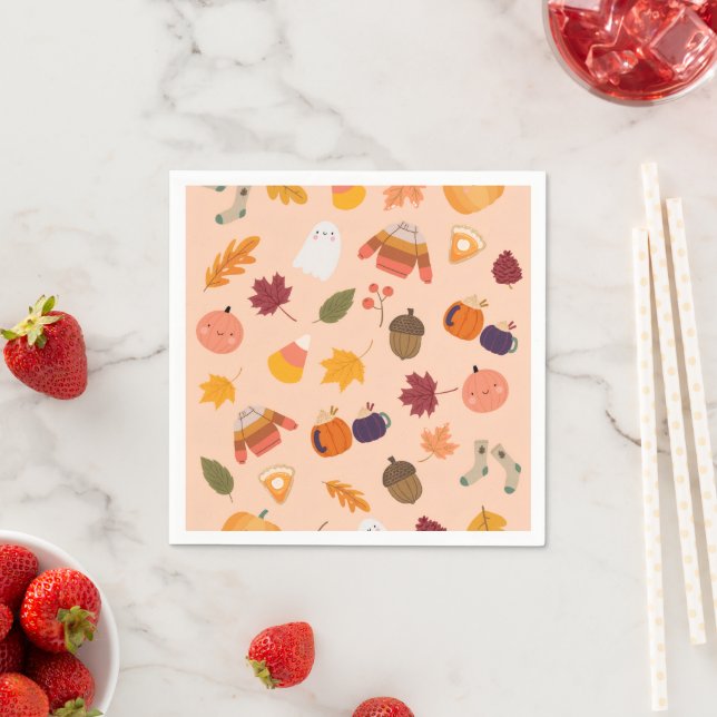 Cute fall napkin (Insitu)