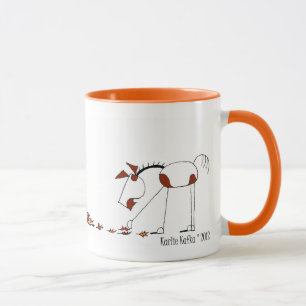 Cute Fall Season Horse Mug