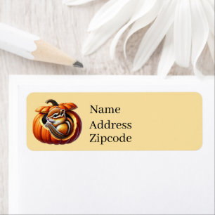 Cute Fall Seasonal chipmunk 