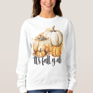 cute Fall Seasonal pumpkin Sweatshirt