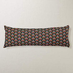 Cute Fall Spider with Dewdrop Hat Pattern Body Cushion