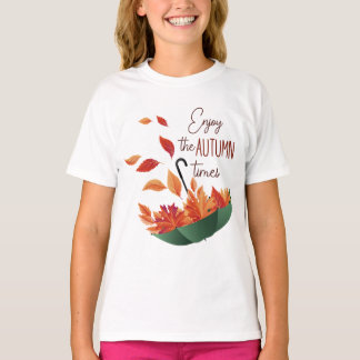 Cute Fall Sweet Fall/ Umbrella T-Shirt