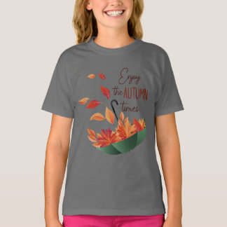Cute Fall Sweet Fall/ Umbrella T-Shirt