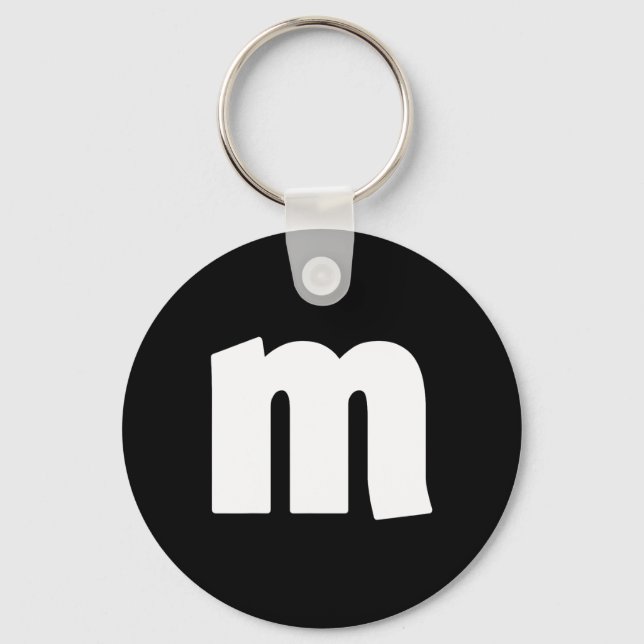 Cute Family Halloween Team Costume Matching Fun m  Key Ring (Front)