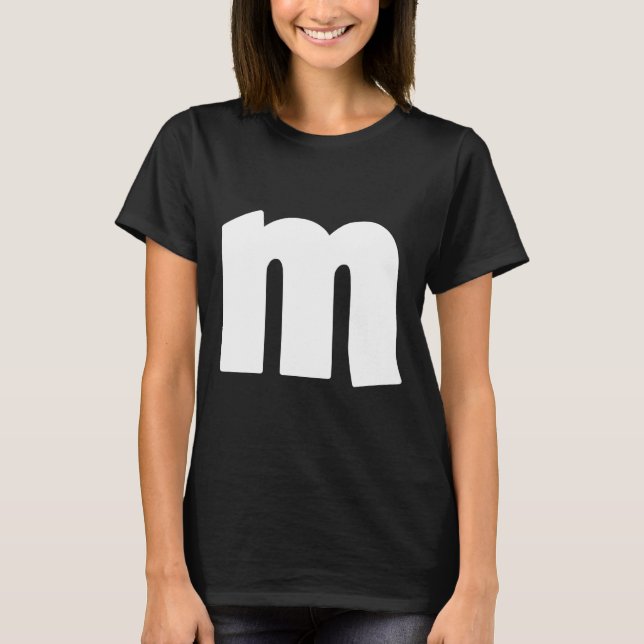 Cute Family Halloween Team Costume Matching Fun m  T-Shirt (Front)