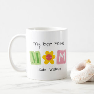 Cute Family Name Custom Illustration Design Coffee Mug