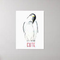 Cute family of emperor penguins T-Shirt