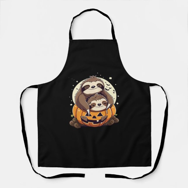 Cute family of sloths Essential T-Shirt Apron (Front)