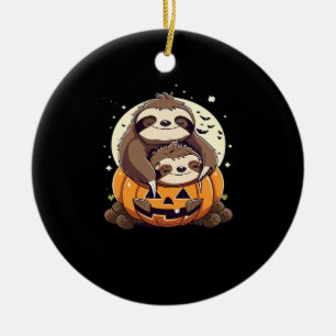 Cute family of sloths Essential T-Shirt Ceramic Tree Decoration