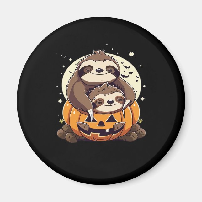 Cute family of sloths Essential T-Shirt Magnet (Front)