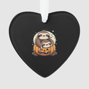 Cute family of sloths Essential T-Shirt Ornament