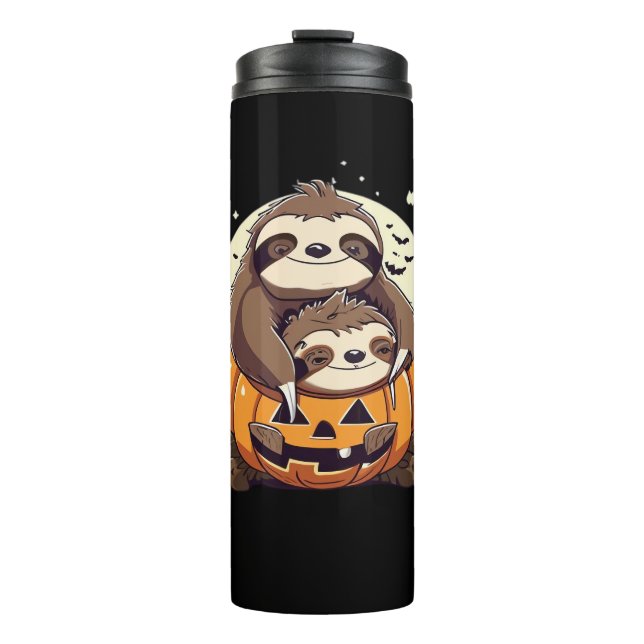 Cute family of sloths Essential T-Shirt Thermal Tumbler (Front)