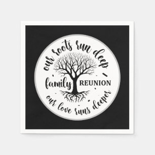 Cute Family reunion party  Napkin