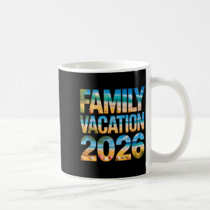 Cute family vacation 2026 cousin trip surf trip coffee mug