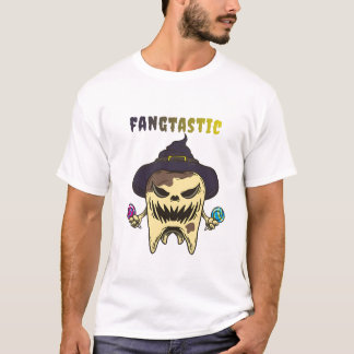 Cute Fangtastic Halloween Tee