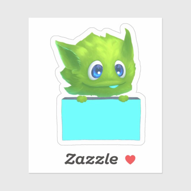 Cute Fantasy Creature Planner Sticker Scrapbook (Sheet)