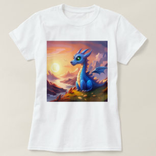 Cute fantasy mystic dragon T-Shirt