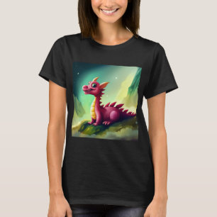Cute fantasy mystic dragon T-Shirt