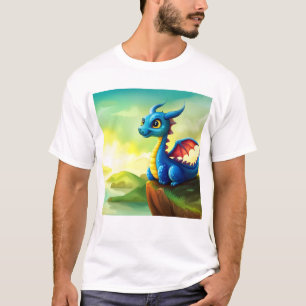 Cute fantasy mystic dragon T-Shirt