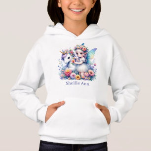 Cute Fantasy unicorn fairy add name 
