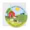 Cute Farm Animal Birthday Party Invitation