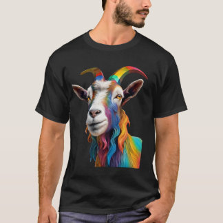 Cute Farm Animal Goat Billy Goat Farm Yard T Shirt