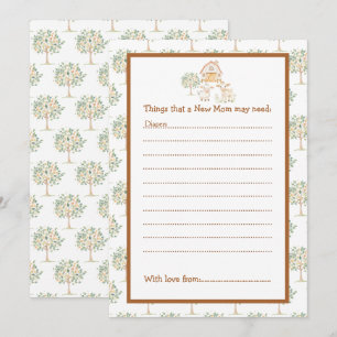 Cute Farm Barn Baby Shower Invitation