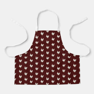 Cute Farmhouse Style Chicken Pattern Apron