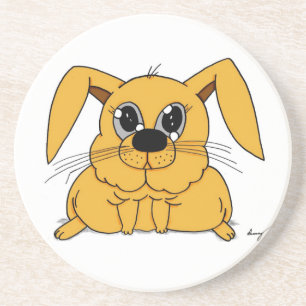 Cute Fat Bunny Coaster