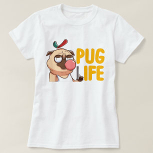 Cute Fat Pug T-Shirt