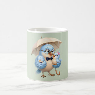 Cute Father Bird Mug For Dad