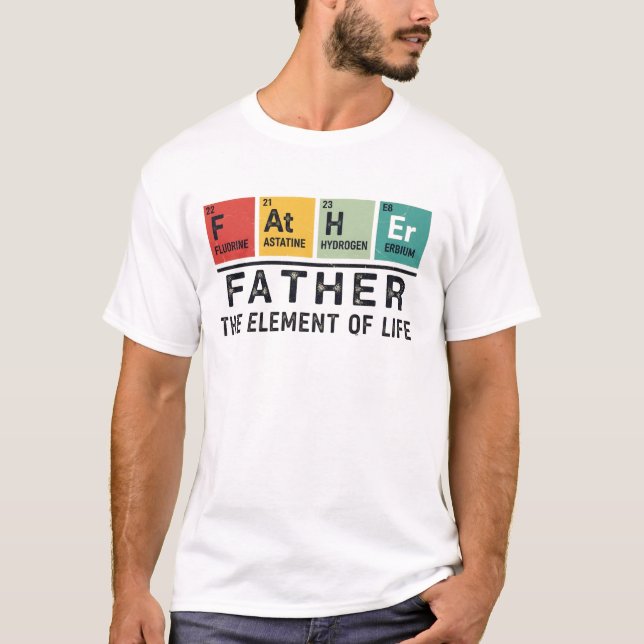 Cute Father Element T-Shirt (Front)