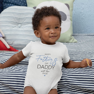 Cute Fathers Day Baby Bodysuit