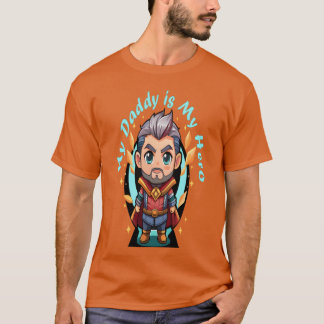 Cute Fathers illustration retro T-Shirt