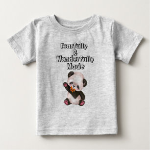 Cute Fearfully And Wonderfully Made Baby T-Shirt