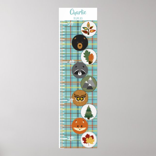 Cute Felt Woodland Animals   Poster (Front)