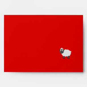 Cute female Sheep Envelope