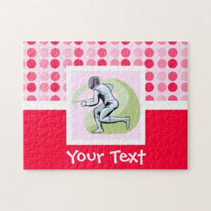 Cute Fencing Jigsaw Puzzle