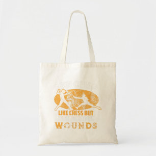 Cute Fencing Like Chess But With Puncture Wounds Tote Bag