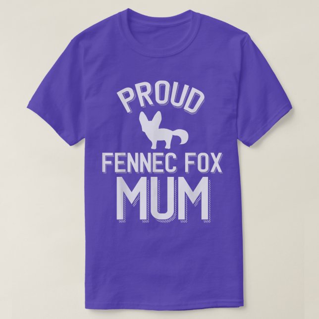 Cute Fennec Fo Mum Proud Fennec Fo Mum  T-Shirt (Design Front)