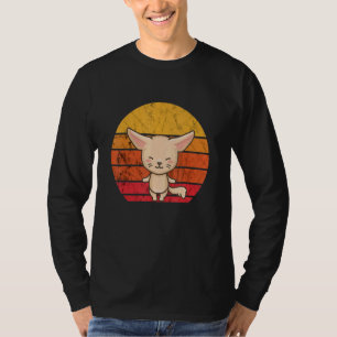 Cute Fennec Fox Animal Fennec Fox Owner Vintage Re T-Shirt