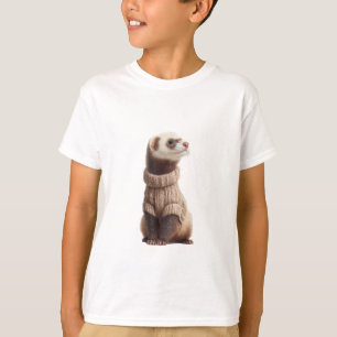 Cute Ferret Cosy Sweater Kids