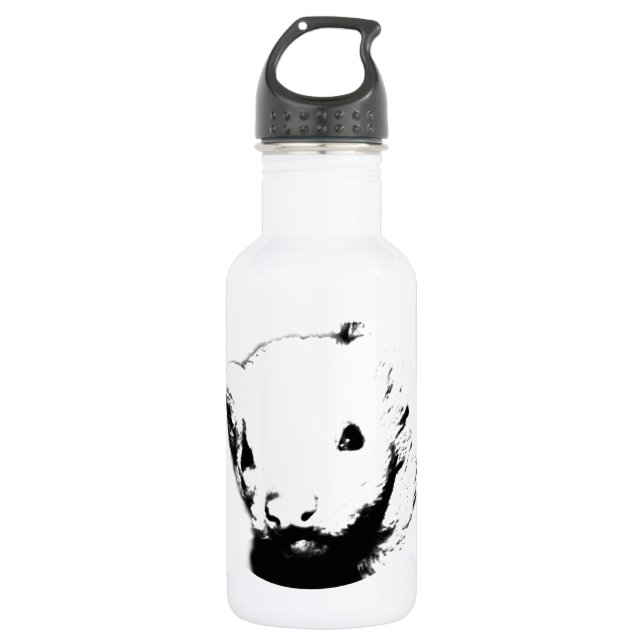 Cute Ferret Picture 532 Ml Water Bottle (Front)