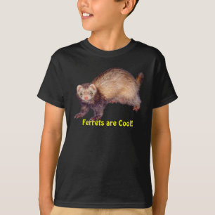 Cute Ferret's are Cool Animal-lover's T-Shirt
