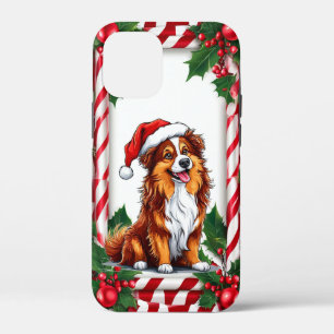 ❄️🐶 Cute Festive Puppy Christmas Magic Cosy 🎄✨🎁 iPhone 12 Mini Case