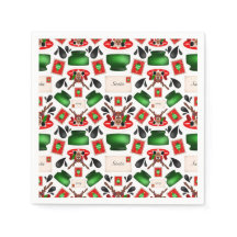 Cute Festive Red Kasky Christmas Reindeer