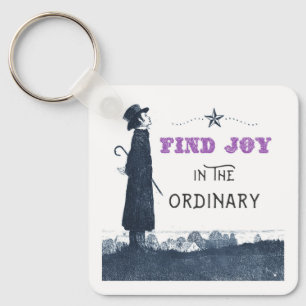 Cute Find Joy in the Ordinary Key Ring