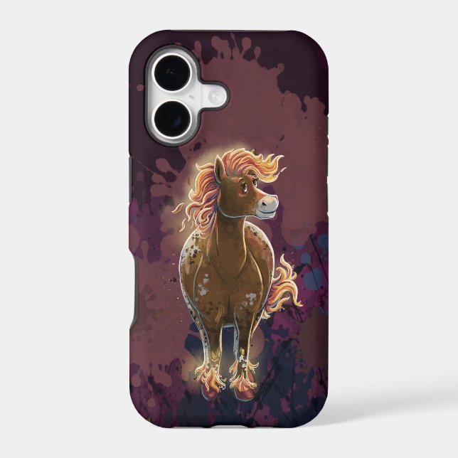 Cute Fire Horse (Back)