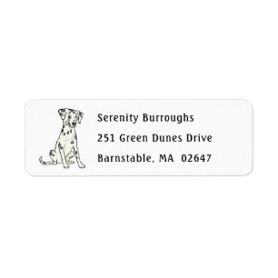 Cute Firedog Cartoon Puppy Dog Funny Dalmatian