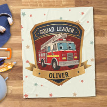 Cute Firefighter Badge
